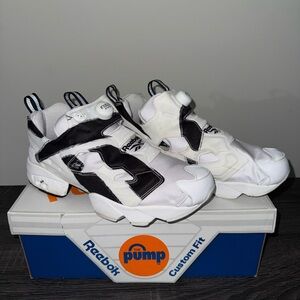 Reebok Instapump Fury OB “Overbranded” – White/Black – Men’s 10